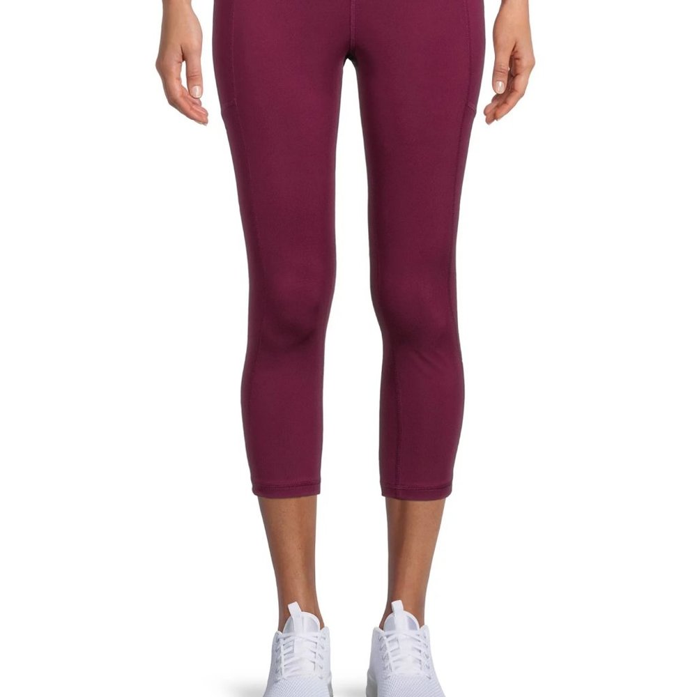 Cell Phone Fits Active Capri leggings pockets Yoga Walking Running